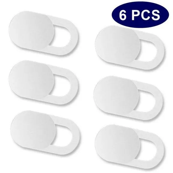 Plastic anti hacker peeping camera cover slider 18.5mm by 9mm for laptop tablet and phone
