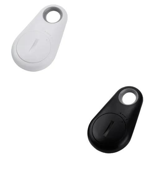 Bluetooth tracker anti lost key finder in black, white, pink, blue, green, compact 3.1x5.2x1.2cm