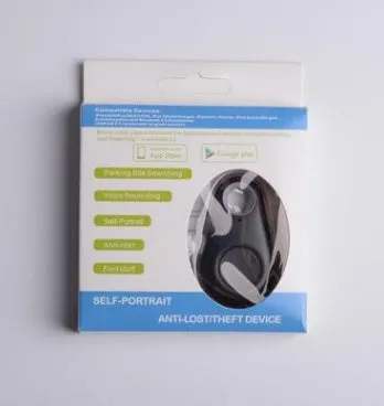 Bluetooth tracker anti lost key finder in black, white, pink, blue, green, compact 3.1x5.2x1.2cm