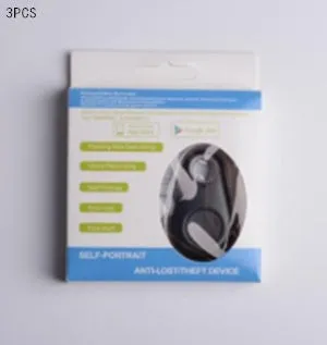 Bluetooth tracker anti lost key finder in black, white, pink, blue, green, compact 3.1x5.2x1.2cm