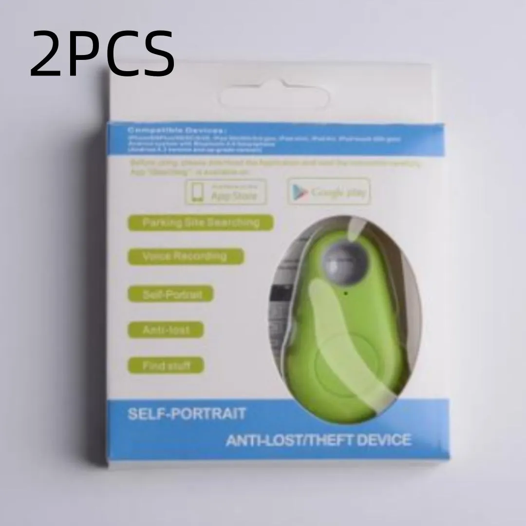 Bluetooth tracker anti lost key finder in black, white, pink, blue, green, compact 3.1x5.2x1.2cm