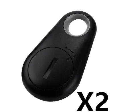 Bluetooth tracker anti lost key finder in black, white, pink, blue, green, compact 3.1x5.2x1.2cm