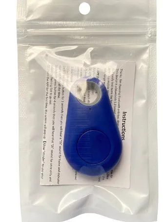 Bluetooth tracker anti lost key finder in black, white, pink, blue, green, compact 3.1x5.2x1.2cm