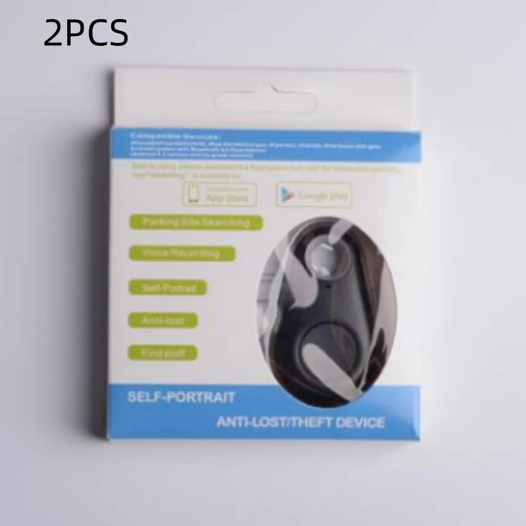 Bluetooth tracker anti lost key finder in black, white, pink, blue, green, compact 3.1x5.2x1.2cm