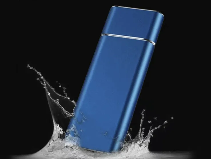 High-speed portable SSD with PCI-E interface, 1.8-inch TLC flash memory, 7mm thickness, in black