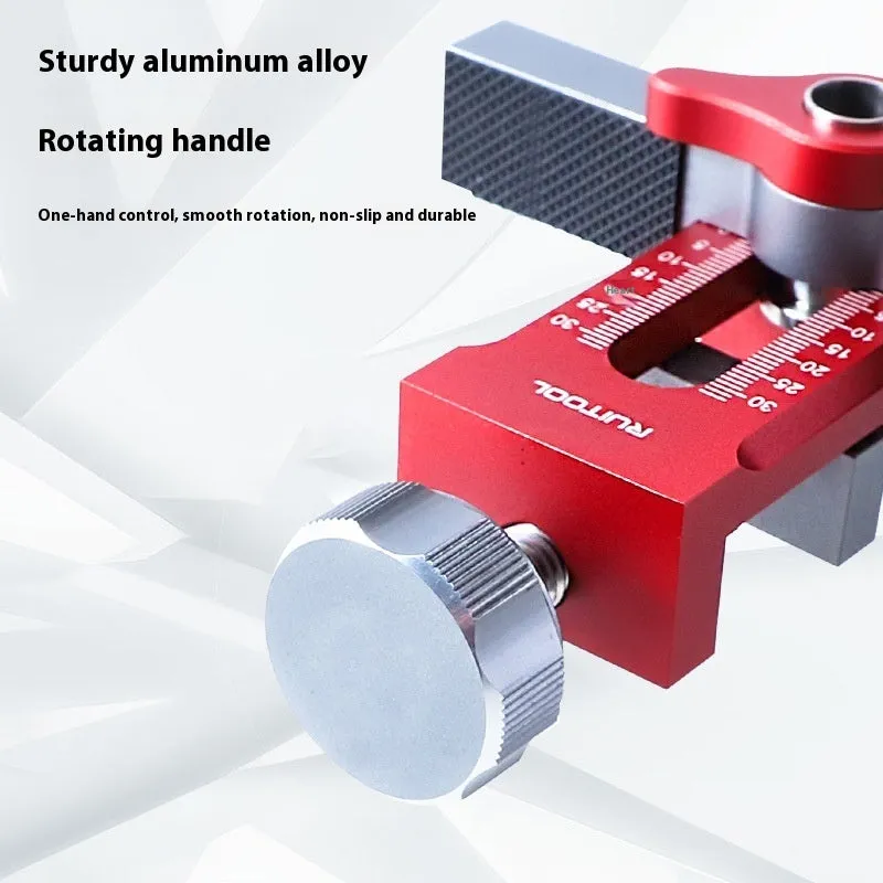 Aluminium alloy cabinet door installation alignment tool for woodworking projects