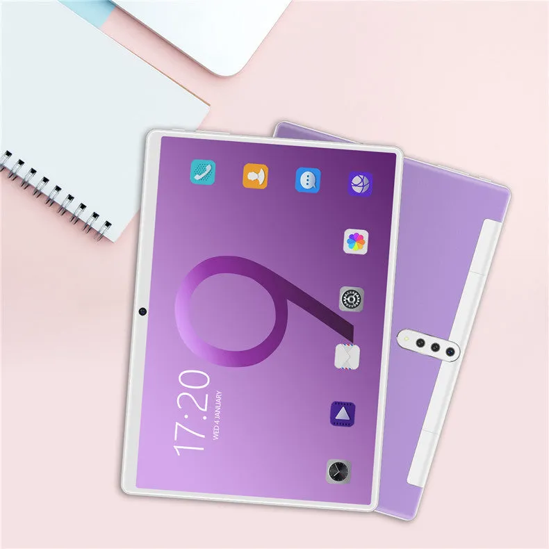 Smart Android entertainment tablet PC 10.1 inch IPS screen with detachable keyboard black colour