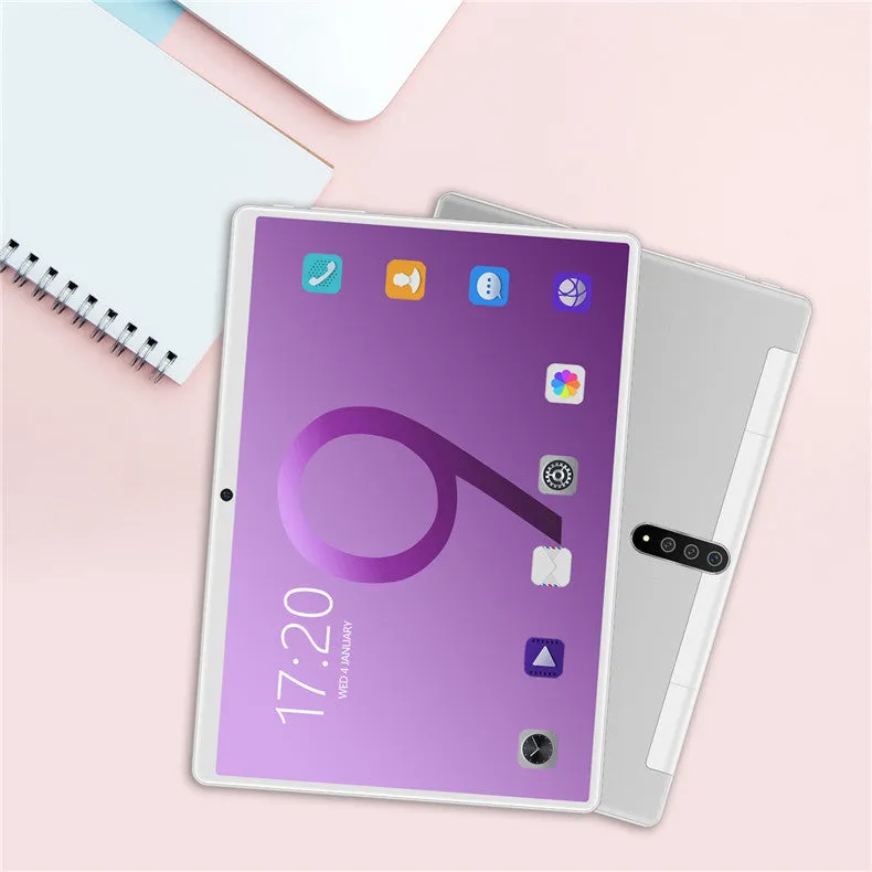 Smart Android entertainment tablet PC 10.1 inch IPS screen with detachable keyboard black colour