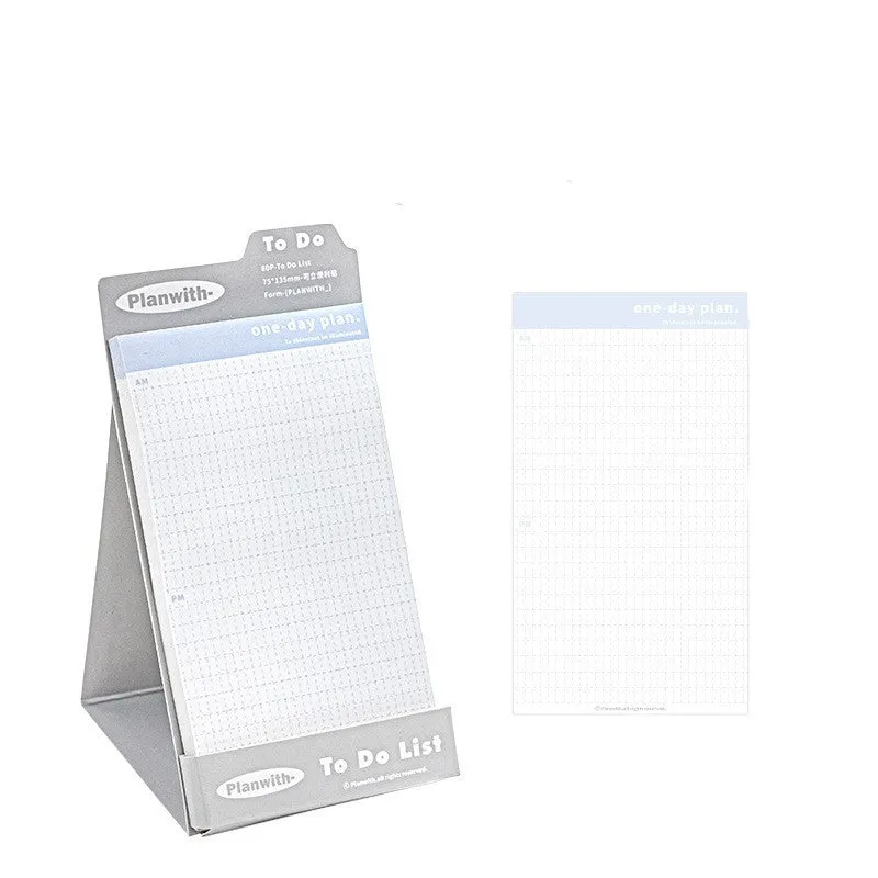 Portable Post-it note standing upright, green blank design, self-adhesive strip, storage use