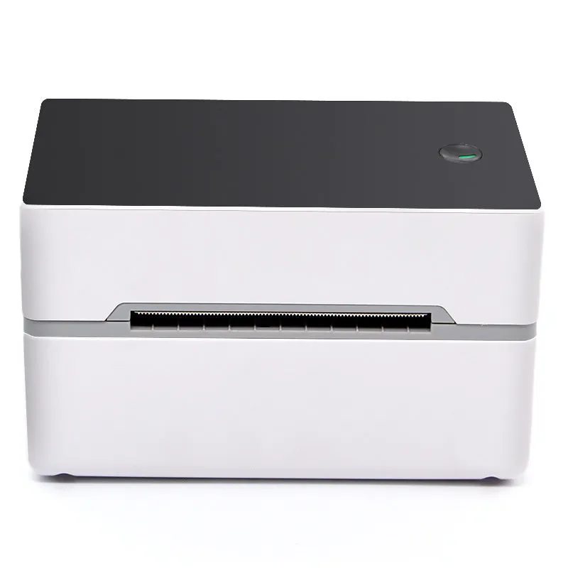 Thermal label printer with Bluetooth and USB, 150mm/s speed, compact 16x8x8 cm desktop model