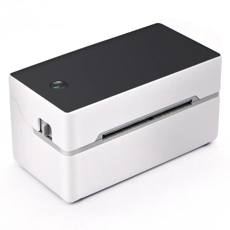 Thermal label printer with Bluetooth and USB, 150mm/s speed, compact 16x8x8 cm desktop model
