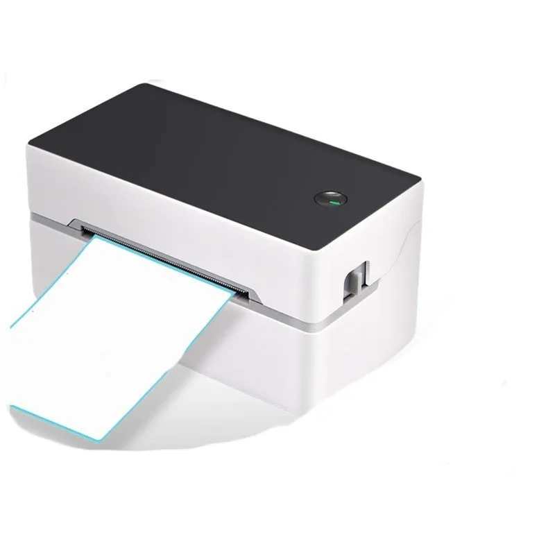 Thermal label printer with Bluetooth and USB, 150mm/s speed, compact 16x8x8 cm desktop model