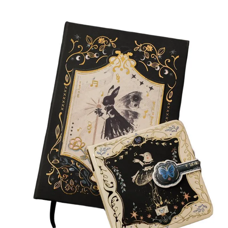 THALO Gothic retro art notebook A5 size with one of three artistic cover designs