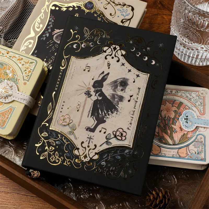 THALO Gothic retro art notebook A5 size with one of three artistic cover designs