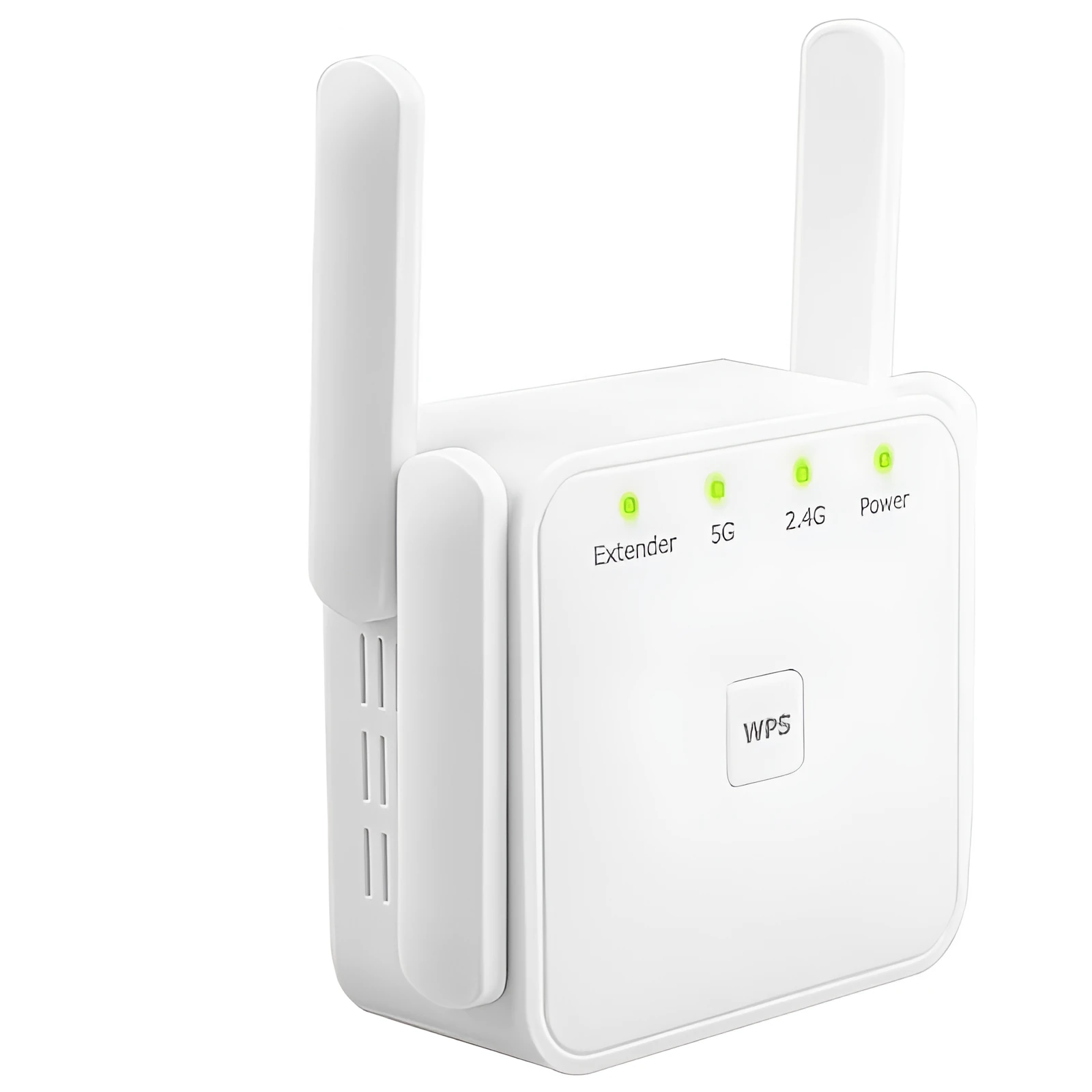 White British Standard 1200Mbps dual band WiFi signal repeater with lightning protection