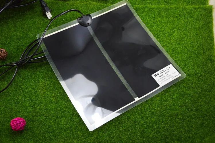 Shi Wang Ant House heating pad in black, 220V US plug, three sizes 14x15cm 15x28cm 28x28cm