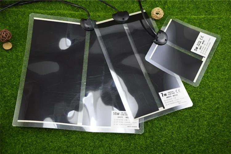 Shi Wang Ant House heating pad in black, 220V US plug, three sizes 14x15cm 15x28cm 28x28cm