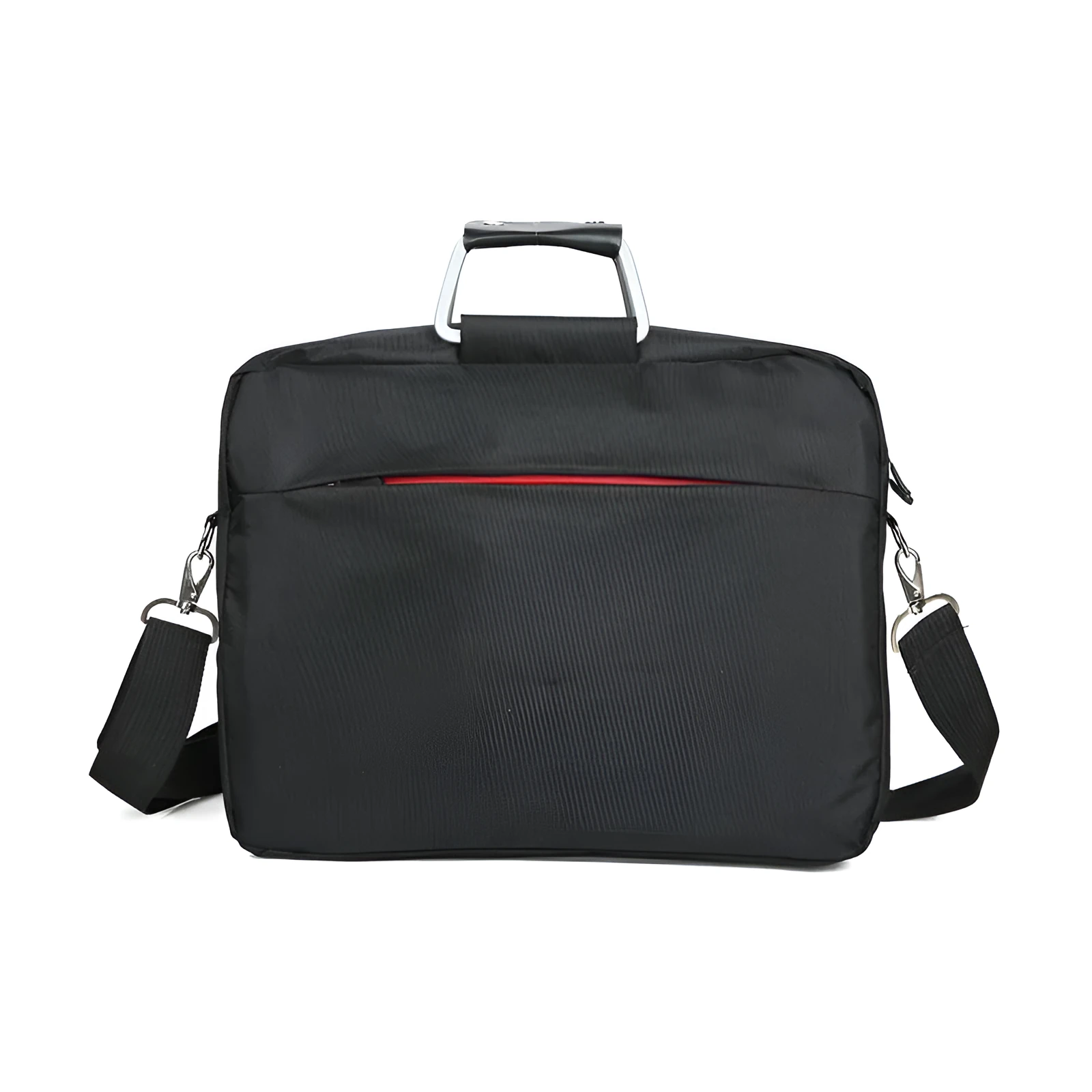 Computer bag exhibition gift bag 14 inch wear resistant nylon cloth black colour
