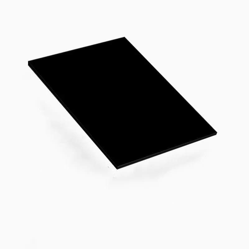 Hard foam board sheets in black and white for DIY crafts and model making, sizes from 20x30cm to 122x122cm