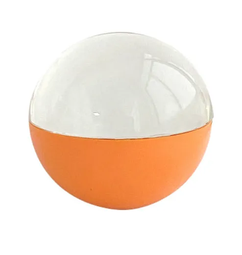 7cm glass electronic ball with video display, Type-C power, white colour option