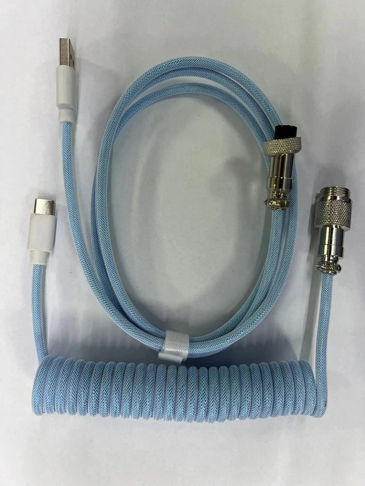 3m USB DIY data cable for mechanical keyboards, available in multiple colours including black and fluorescent green
