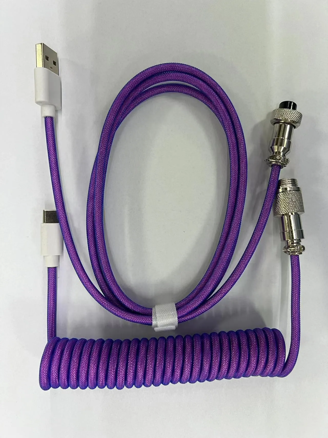 3m USB DIY data cable for mechanical keyboards, available in multiple colours including black and fluorescent green
