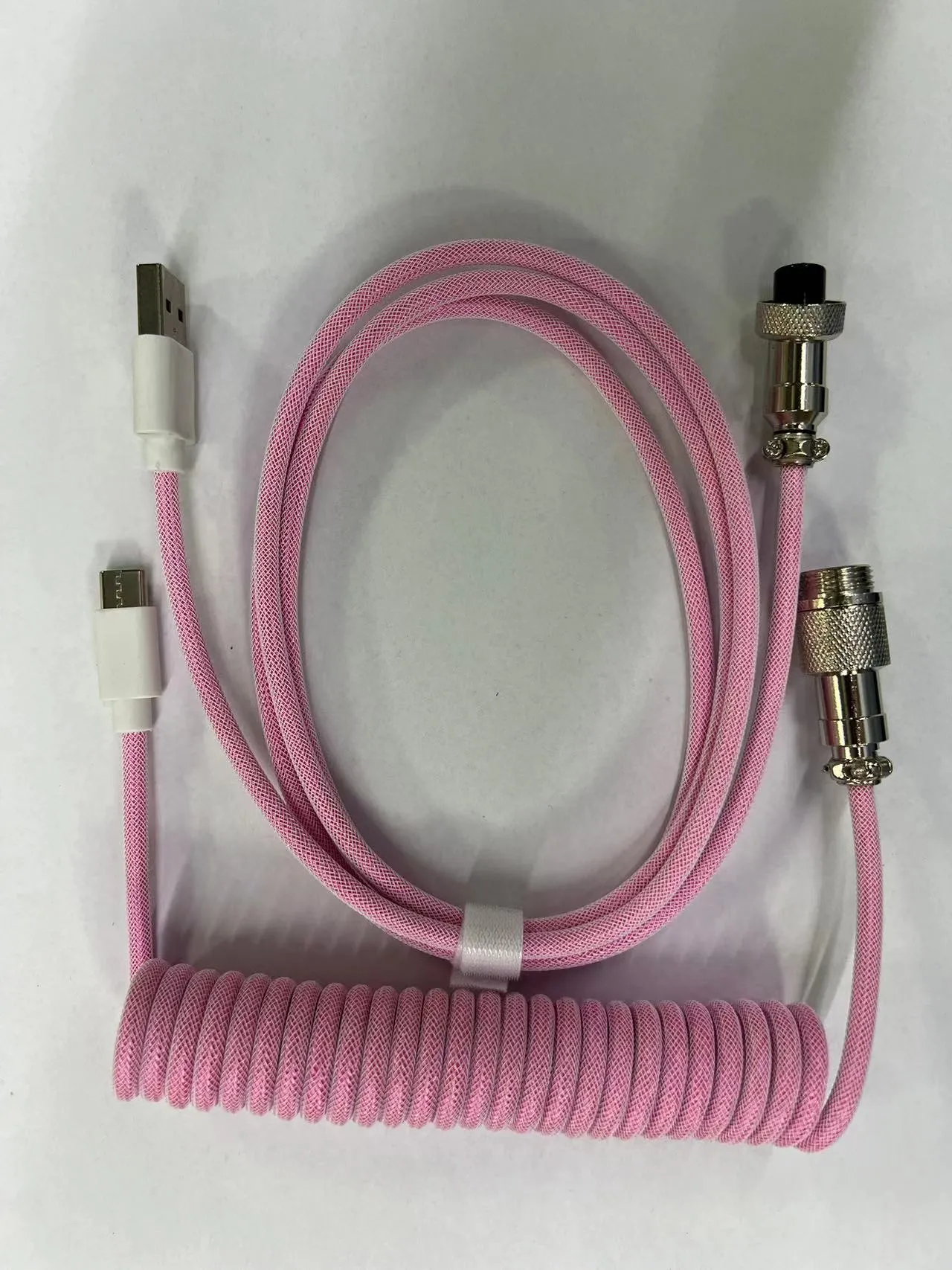 3m USB DIY data cable for mechanical keyboards, available in multiple colours including black and fluorescent green