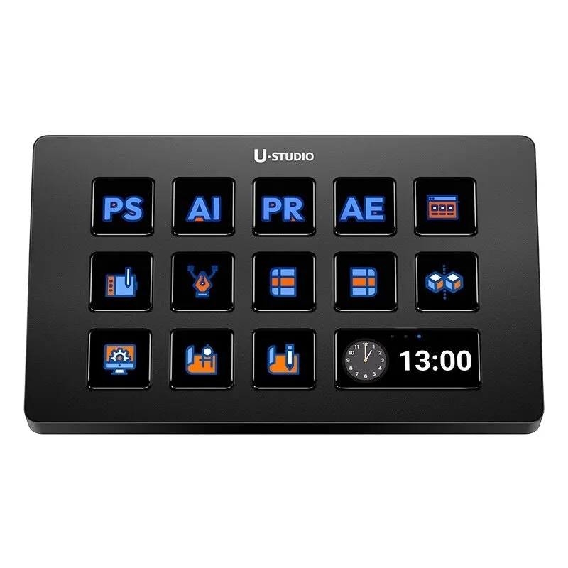 Intelligent keyboard for vertical shooting position visualisation with A1 and A2 specification options