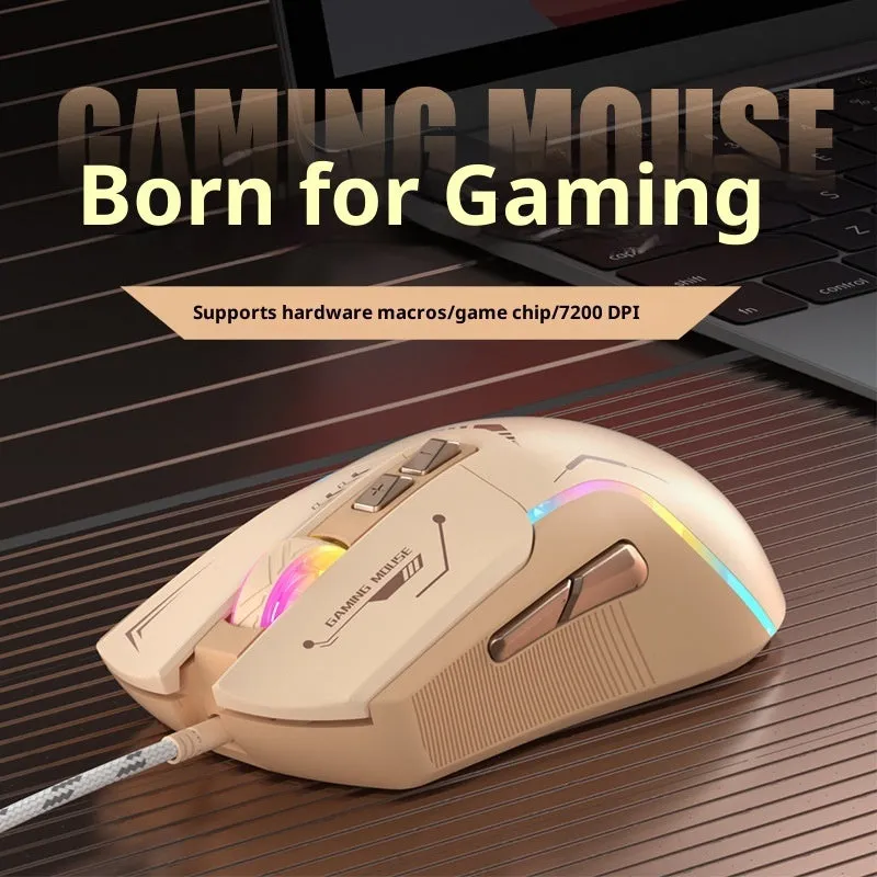 Wired optical mouse in black for gaming and home use with 1.5 metre cable and compact 128x68x45mm size