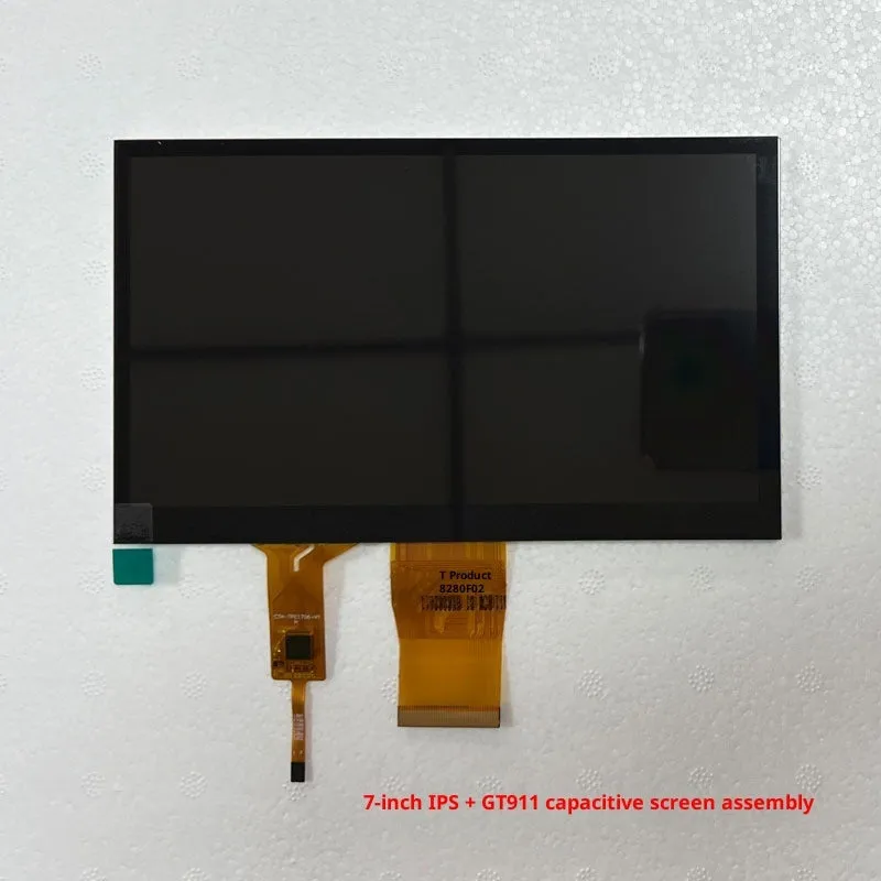 7-inch IPS LCD touch screen display module with 1024x600 resolution