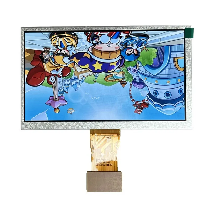 7-inch IPS LCD touch screen display module with 1024x600 resolution