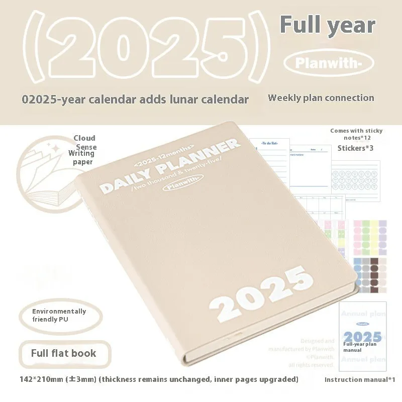 Waterproof notebook with PU cover in mint green colour, open to show writing paper, for exam study clock-in records.