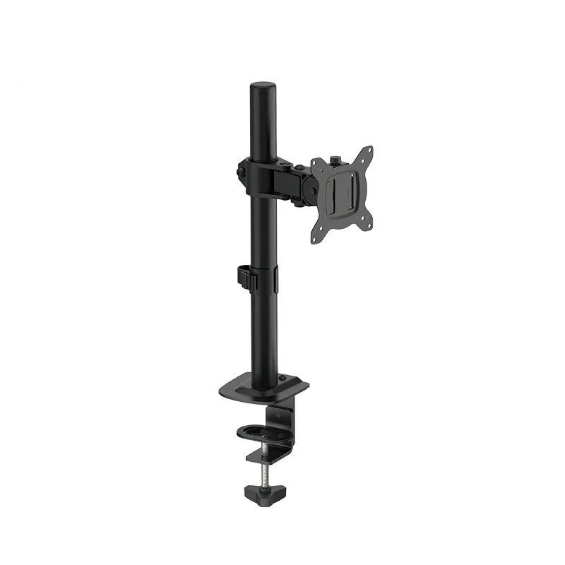 Universal computer lifting rotating display bracket made of steel for 13-32 inch screens