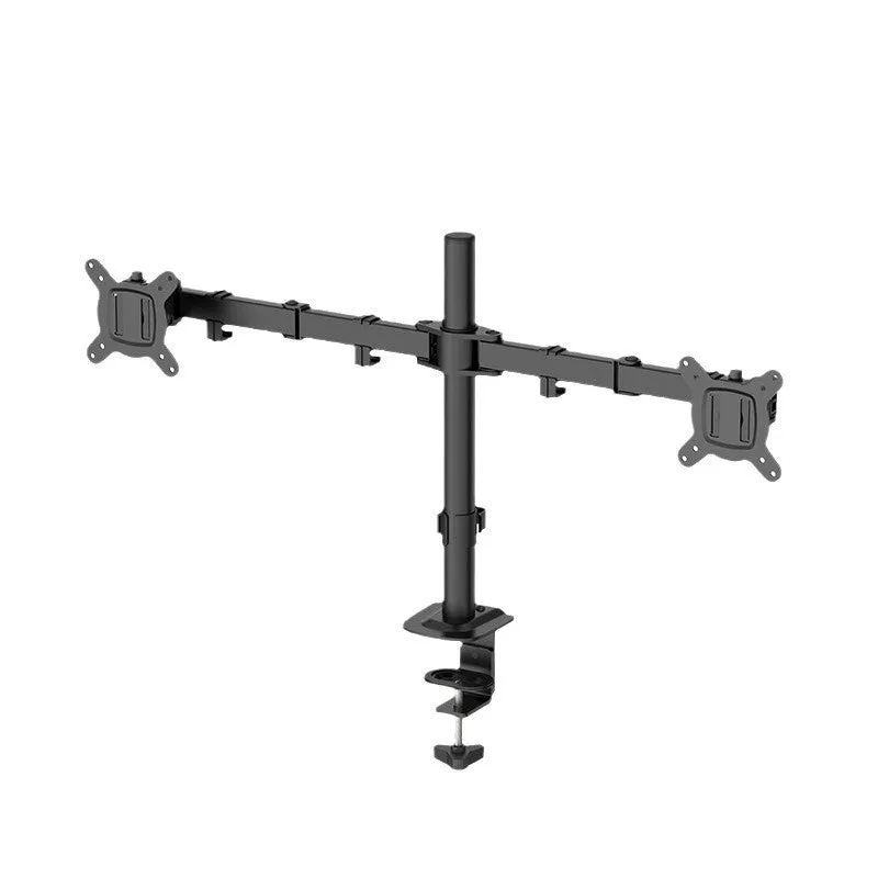 Universal computer lifting rotating display bracket made of steel for 13-32 inch screens