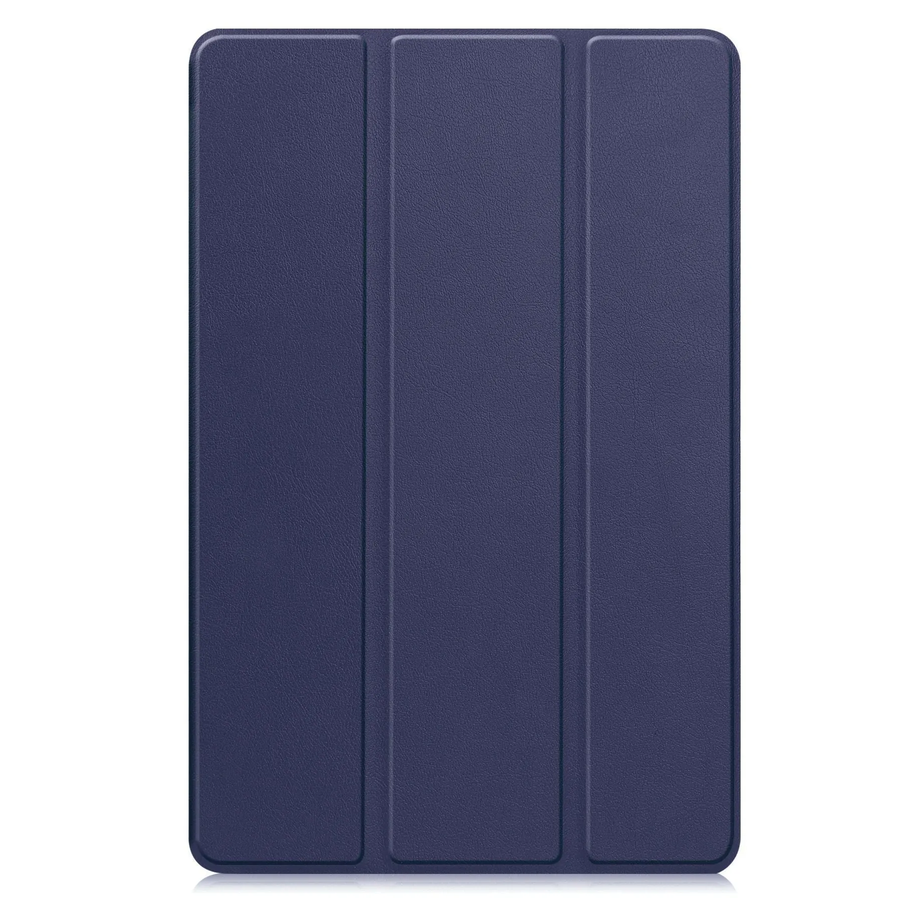 Samsung Tab S10 FE Plus 13.1-inch tri-fold hard protective case in black with integrated kickstand open.