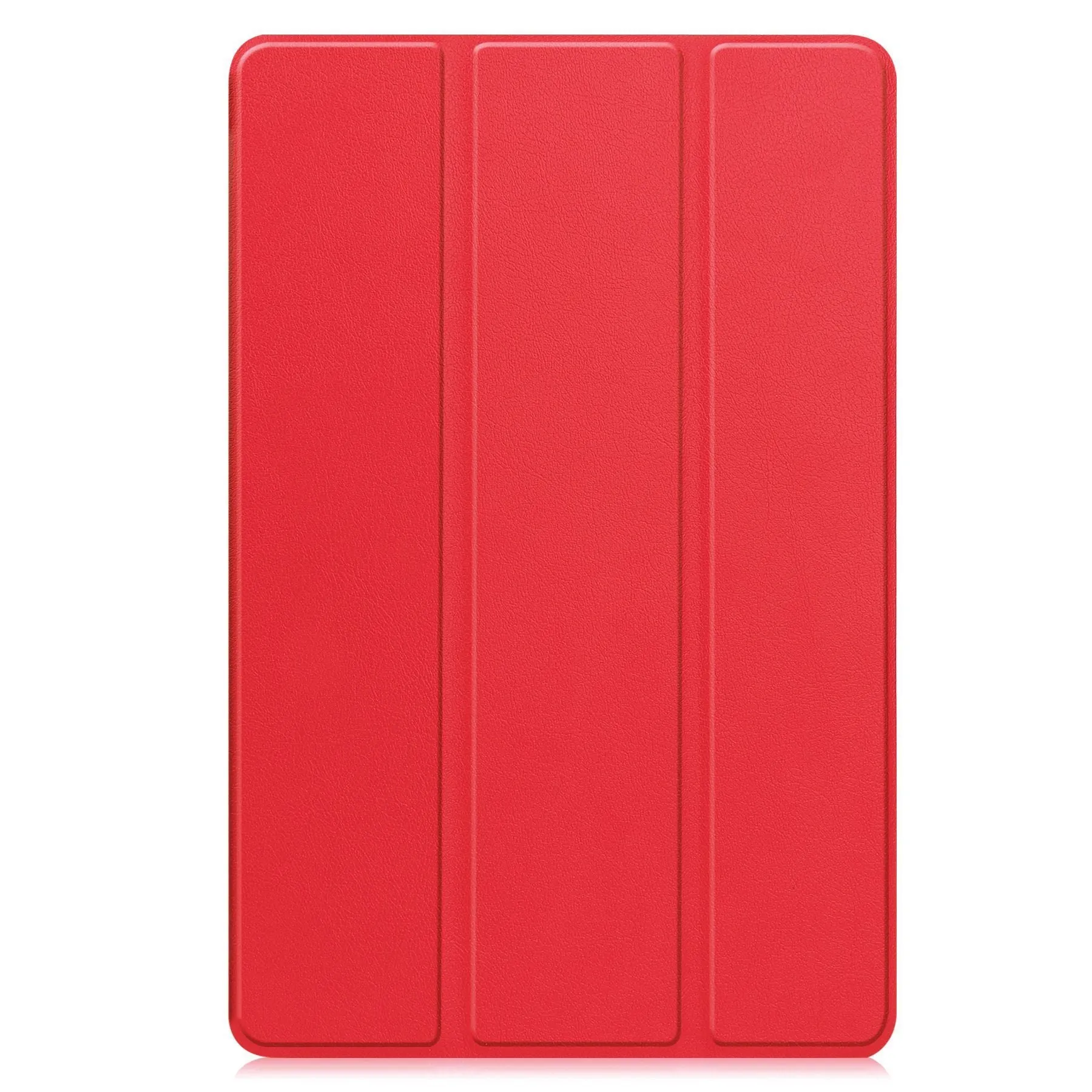 Samsung Tab S10 FE Plus 13.1-inch tri-fold hard protective case in black with integrated kickstand open.