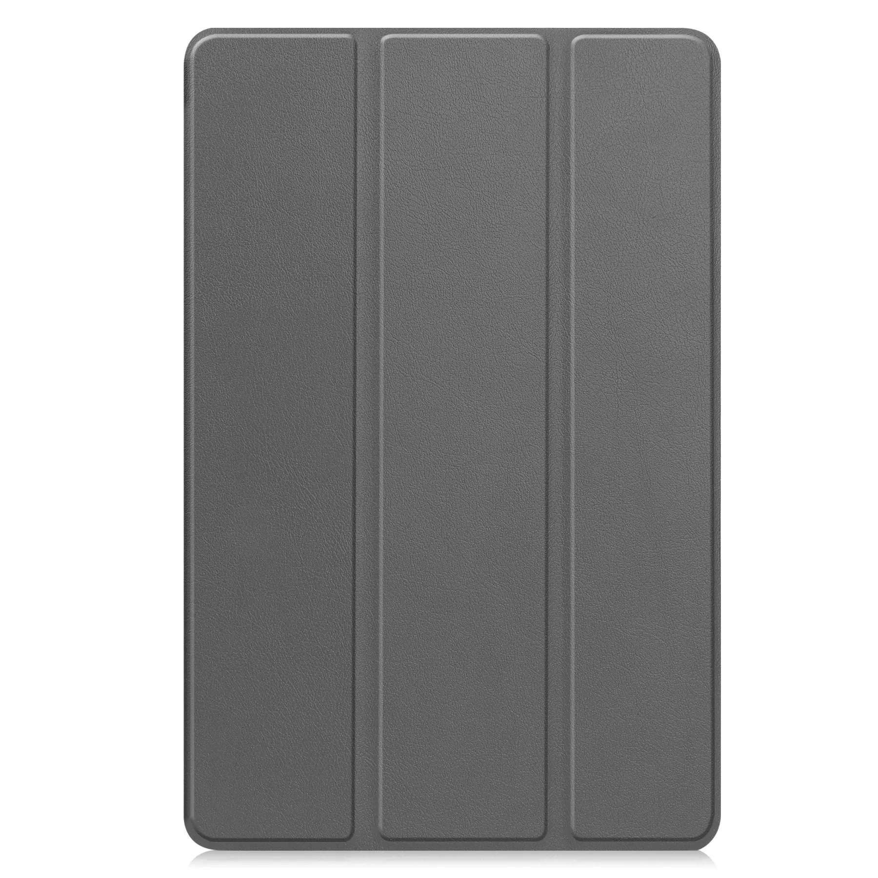 Samsung Tab S10 FE Plus 13.1-inch tri-fold hard protective case in black with integrated kickstand open.