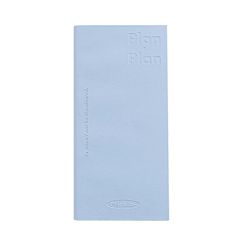 Embossed meter book with simple design showing 80 pages of 100g white cow paper