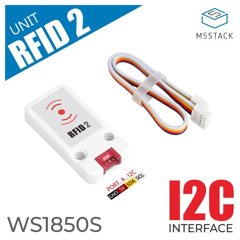 WS1850S MHz RFID sensor unit with HY2.0-4P cable for IoT development