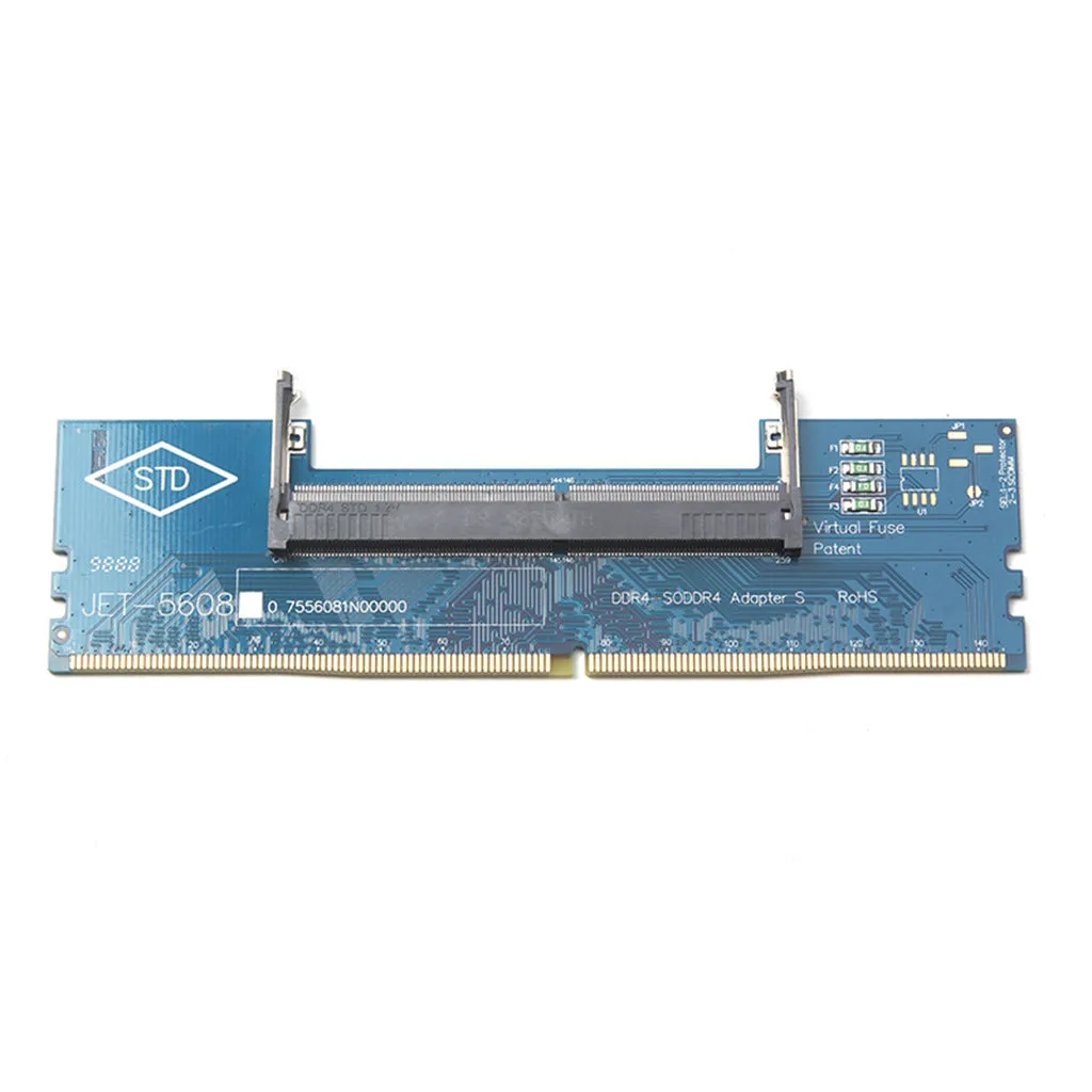 DDR4 laptop to desktop memory adapter card with electrostatic protective bag for safe component transfer