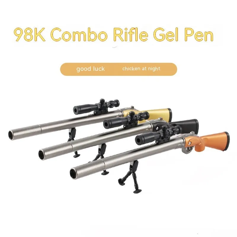 Marvel series 98K sniper rifle creative modelling gel pen with 0.5mm tip