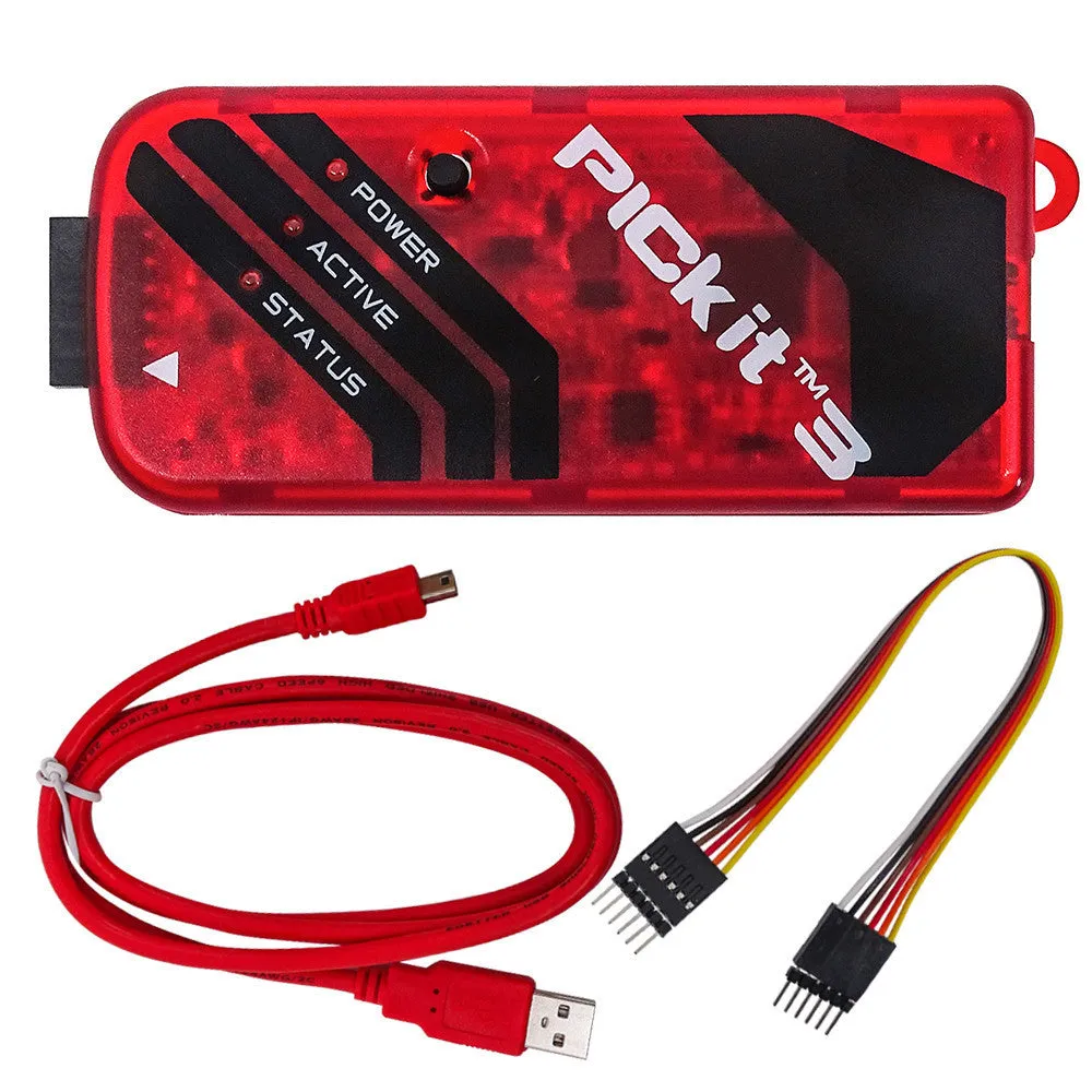 Offline PIC microcontroller programmer burner with ICD2 socket and KIT3 compatibility