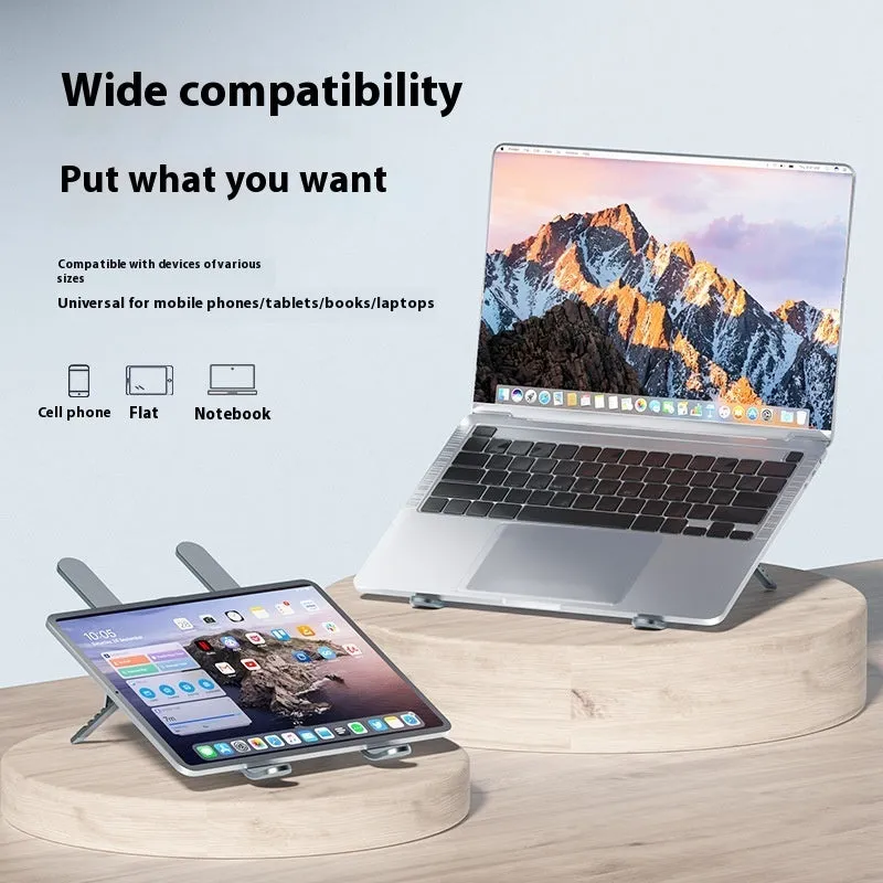 Aluminium alloy laptop cooling stand with twin fans and height adjustment mechanism