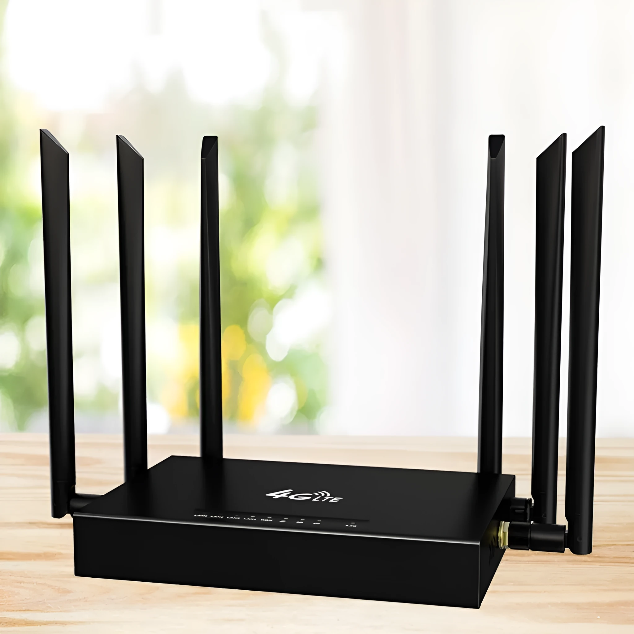 Industrial iron box 4G 3G router with multiple antenna and power supply configurations