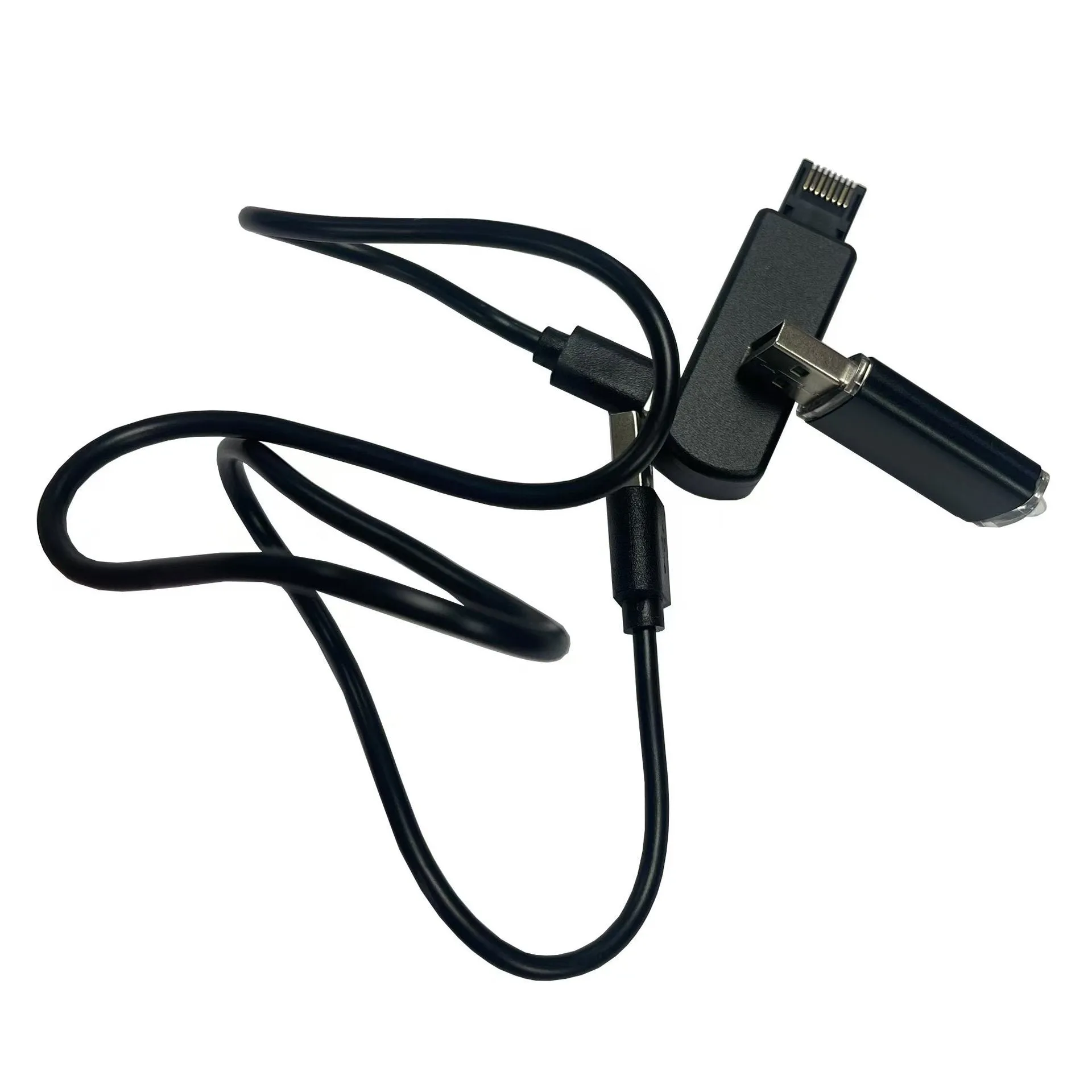 Black JB Tool USB adapter for PS4 system modification with alloy construction and data cable.