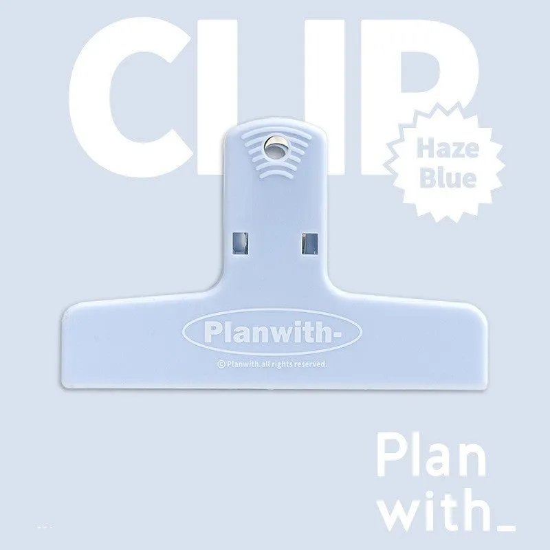 Haze Series magnetic bill clip in plastic magnet alloy measuring 100x64mm