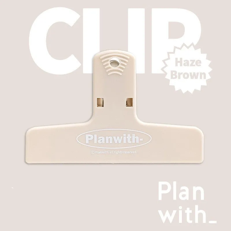 Haze Series magnetic bill clip in plastic magnet alloy measuring 100x64mm