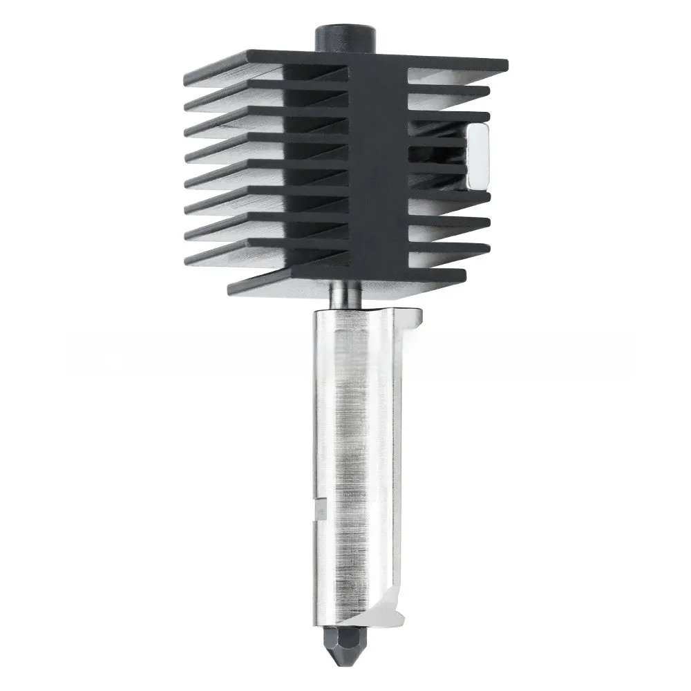 Bambu Lab A1 Mini 3D printer hot end replacement kit with four nozzle sizes and black silicone sleeve