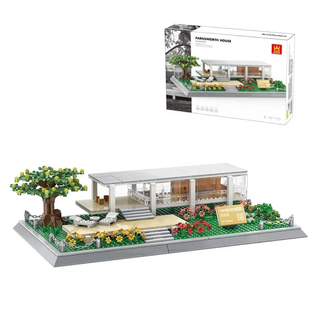 Wange architectural building blocks showing global landmarks including Eiffel Tower, Taj Mahal, and Big Ben