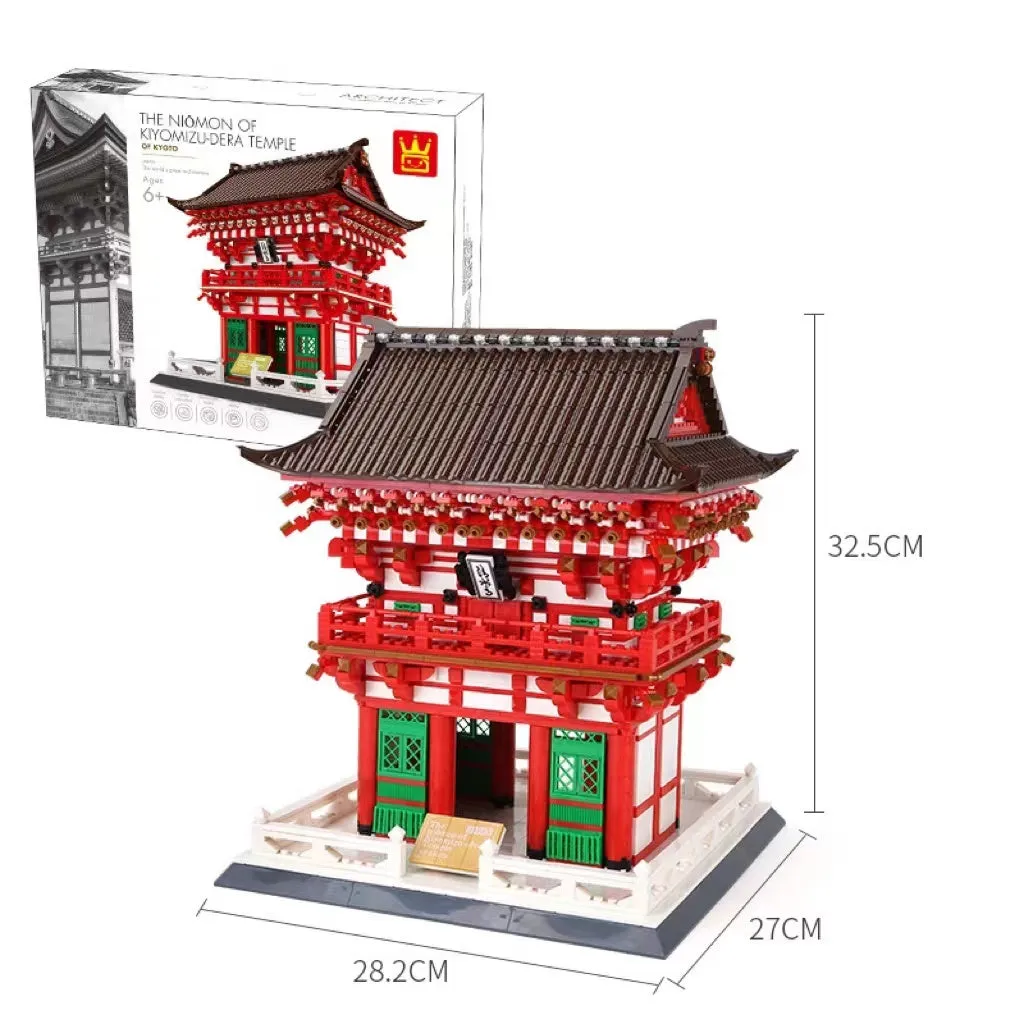 Wange architectural building blocks showing global landmarks including Eiffel Tower, Taj Mahal, and Big Ben